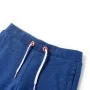 Pantalones cortos de niños con cordón azul oscuro mélange 116 de , Pantalones de niños - Ref: Foro24-12366, Precio: 9,44 €, D...