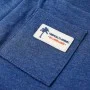 Pantalones cortos de niños con cordón azul oscuro mélange 116 de , Pantalones de niños - Ref: Foro24-12366, Precio: 9,44 €, D...