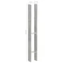 Fence anchors 6 pcs silver galvanized steel 7x6x60 cm by vidaXL, Spikes for anchoring in the ground - Ref: Foro24-145294, Pri...