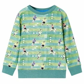 Sudadera para niños verde claro melange 104 de , Camisetas para niños - Ref: Foro24-12460, Precio: 12,37 €, Descuento: %