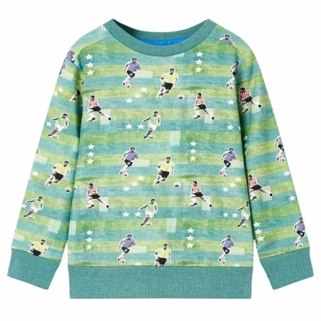 Sudadera para niños verde claro melange 104 de , Camisetas para niños - Ref: Foro24-12460, Precio: 12,37 €, Descuento: %