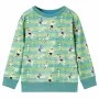Sudadera para niños verde claro melange 104 de , Camisetas para niños - Ref: Foro24-12460, Precio: 12,37 €, Descuento: %