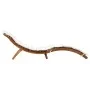 Tumbona con cojín madera maciza de acacia color crema de vidaXL, Tumbonas - Ref: Foro24-46652, Precio: 162,65 €, Descuento: %
