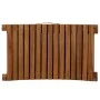 Tumbona con cojín madera maciza de acacia color crema de vidaXL, Tumbonas - Ref: Foro24-46652, Precio: 162,65 €, Descuento: %