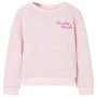 Sudadera infantil lila claro 92 de , Camisetas para niños - Ref: Foro24-11539, Precio: 13,29 €, Descuento: %