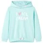 Sudadera con capucha infantil verde agua 140 de , Camisetas para niños - Ref: Foro24-11428, Precio: 11,57 €, Descuento: %