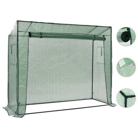 Invernadero accesible de pie 200x80x173 cm de vidaXL, Invernaderos - Ref: Foro24-46918, Precio: 85,99 €, Descuento: %