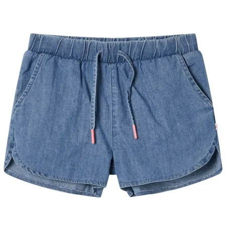 Pantalones cortos infantiles azul vaquero 128 de , Pantalones de niños - Ref: Foro24-10892, Precio: 10,32 €, Descuento: %