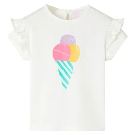 Camiseta de niños color crudo 128 de , Camisetas para niños - Ref: Foro24-11532, Precio: 7,65 €, Descuento: %
