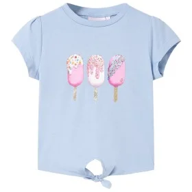 Camiseta infantil azul 140 de , Camisetas para niños - Ref: Foro24-10698, Precio: 8,52 €, Descuento: %