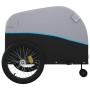 Remolque para bicicleta hierro negro y azul 45 kg de , Remolques para bicicletas - Ref: Foro24-94156, Precio: 97,05 €, Descue...