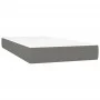 Colchón de muelles ensacados tela gris oscuro 120x190x20 cm de , Colchones - Ref: Foro24-4007142, Precio: 226,68 €, Descuento: %