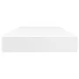 White synthetic leather pocket spring mattress 120x190x20 cm by , Mattresses - Ref: Foro24-4007149, Price: 239,11 €, Discount: %