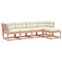 Set de sofás jardín 5 pzas con cojines madera maciza Douglas de , Conjuntos de jardín - Ref: Foro24-3217008, Precio: 493,52 €...