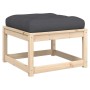 Juego de muebles de jardín 7 pzas y cojines madera maciza pino de , Conjuntos de jardín - Ref: Foro24-3216935, Precio: 709,76...