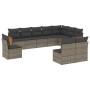 Set de sofás de jardín 10 pzas con cojines ratán sintético gris de , Conjuntos de jardín - Ref: Foro24-3260156, Precio: 592,7...