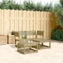 Juego de sofás de jardín 3 piezas madera de pino impregnada de , Conjuntos de jardín - Ref: Foro24-3216989, Precio: 241,90 €,...