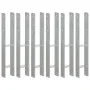 Zaunanker 6 Stück silber verzinkter Stahl 9x6x60 cm von vidaXL, Spikes zur Verankerung im Boden - Ref: Foro24-145300, Preis: ...