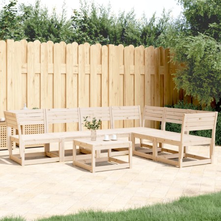 Juego de sofás de jardín 6 piezas madera maciza de pino de , Conjuntos de jardín - Ref: Foro24-3217015, Precio: 421,88 €, Des...