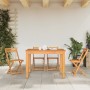 Sillas de terraza plegables 4 uds madera maciza de acacia en Sillas de jardín | Comprar online en Foru.es