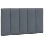 Dark gray velvet padded headboard 80 cm by , Headboards and footboards - Ref: Foro24-374644, Price: 37,13 €, Discount: %