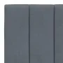 Dark gray velvet padded headboard 80 cm by , Headboards and footboards - Ref: Foro24-374644, Price: 37,13 €, Discount: %