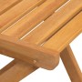 Sillas de terraza plegables 6 uds madera maciza de acacia en Sillas de jardín | Comprar online en Foru.es