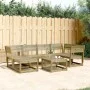 Juego de sofás de jardín 6 piezas madera de pino impregnada de , Conjuntos de jardín - Ref: Foro24-3217034, Precio: 479,83 €,...