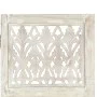 Biombo 5 paneles tallado a mano madera mango blanco 200x165 cm de vidaXL, Divisores de ambientes - Ref: Foro24-285331, Precio...