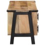 Mueble de TV madera maciza de mango 110x35x40 cm de , Almacenamiento para CD y DVD - Ref: Foro24-372722, Precio: 175,14 €, De...