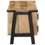 Mueble de TV madera maciza de mango 110x35x40 cm by , CD and DVD storage - Ref: Foro24-372722, Price: 171,67 €, Discount: %
