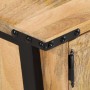 Mueble de TV madera maciza de mango 110x35x40 cm de , Almacenamiento para CD y DVD - Ref: Foro24-372722, Precio: 175,14 €, De...