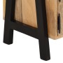 Mueble de TV madera maciza de mango 110x35x40 cm de , Almacenamiento para CD y DVD - Ref: Foro24-372722, Precio: 175,14 €, De...