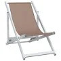 Sillas de playa plegables 2 uds aluminio y textilene marrón de , Sillas de jardín - Ref: Foro24-360170, Precio: 103,79 €, Des...