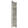 Biombo 4 paneles tallado a mano madera mango gris 160x165 cm de vidaXL, Divisores de ambientes - Ref: Foro24-285328, Precio: ...