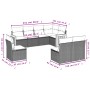 Set de sofás de jardín 8 pzas y cojines ratán sintético gris de , Conjuntos de jardín - Ref: Foro24-3260128, Precio: 486,55 €...