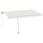 Toldo de pie automático crema 450x350 cm de , Toldos - Ref: Foro24-3069647, Precio: 672,25 €, Descuento: %