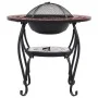 vidaXl Brasero mesa de mosaico cerámica terracota y blanco 68 cm de vidaXL, Chimeneas - Ref: Foro24-46726, Precio: 91,98 €, D...