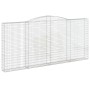 Cestas de gaviones 9 uds forma de arco hierro 400x30x180/200 cm de , Maceteros y jardineras - Ref: Foro24-3146925, Precio: 1,...