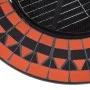 vidaXl Terracotta and White Ceramic Mosaic Table Brazier 68 cm by vidaXL, Chimneys - Ref: Foro24-46726, Price: 91,98 €, Disco...