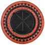 vidaXl Brasero mesa de mosaico cerámica terracota y blanco 68 cm de vidaXL, Chimeneas - Ref: Foro24-46726, Precio: 100,59 €, ...