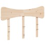 Cabecero de madera maciza de pino 135 cm de , Cabeceros y pies de cama - Ref: Foro24-844781, Precio: 33,88 €, Descuento: %