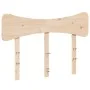 Solid pine wood headboard 135 cm by , Headboards and footboards - Ref: Foro24-844781, Price: 33,52 €, Discount: %