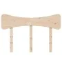 Solid pine wood headboard 135 cm by , Headboards and footboards - Ref: Foro24-844781, Price: 33,52 €, Discount: %