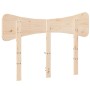 Cabecero de madera maciza de pino 135 cm de , Cabeceros y pies de cama - Ref: Foro24-844781, Precio: 33,88 €, Descuento: %