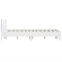 Estructura de cama con cabecero y luces LED blanco 120x190 cm de , Camas y somieres - Ref: Foro24-3207574, Precio: 177,58 €, ...