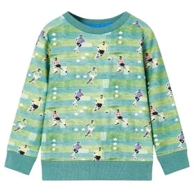 Sudadera infantil verde claro mélange 92 de , Camisetas para niños - Ref: Foro24-12459, Precio: 12,37 €, Descuento: %