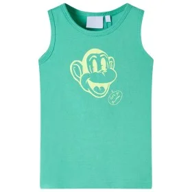 Camiseta de tirantes infantil verde 104 de , Camisetas para niños - Ref: Foro24-11670, Precio: 7,93 €, Descuento: %