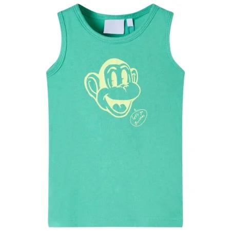 Camiseta de tirantes infantil verde 104 de , Camisetas para niños - Ref: Foro24-11670, Precio: 7,93 €, Descuento: %