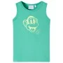 Camiseta de tirantes infantil verde 104 de , Camisetas para niños - Ref: Foro24-11670, Precio: 7,93 €, Descuento: %